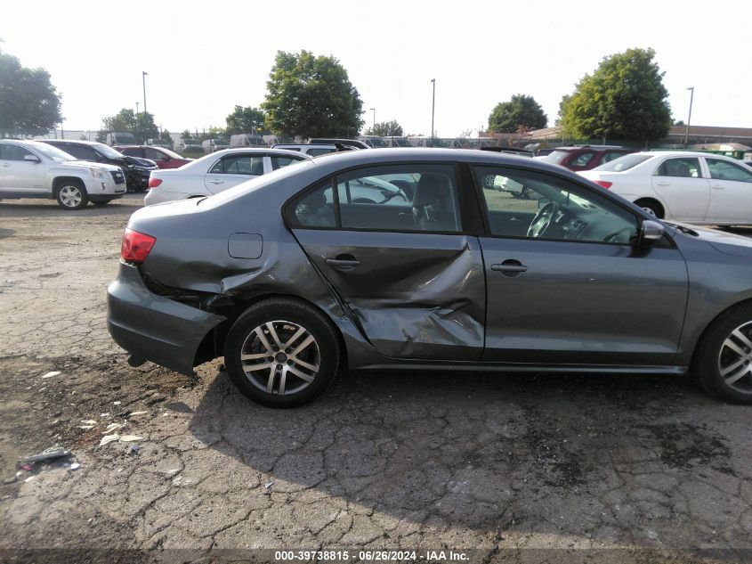 2011 Volkswagen Jetta Se VIN: 3VWDZ7AJ7BM018144 Lot: 39738815