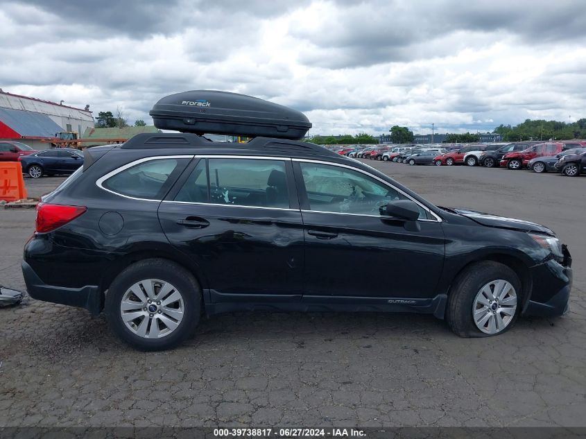 2018 Subaru Outback 2.5I VIN: 4S4BSAAC8J3278626 Lot: 39738817