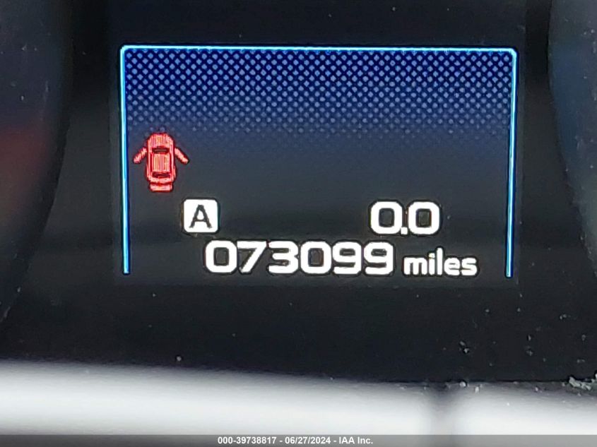 2018 Subaru Outback 2.5I VIN: 4S4BSAAC8J3278626 Lot: 39738817