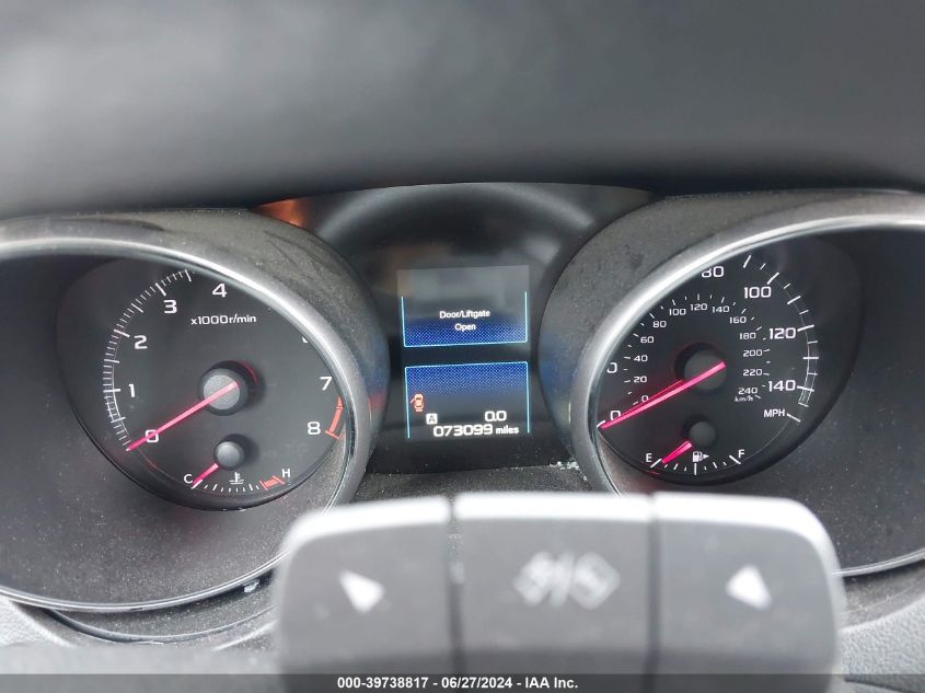 2018 Subaru Outback 2.5I VIN: 4S4BSAAC8J3278626 Lot: 39738817