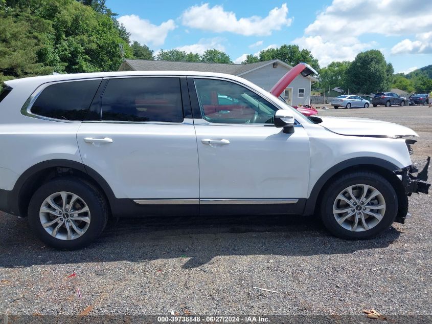 2022 Kia Telluride Lx VIN: 5XYP2DHC5NG246574 Lot: 39738848