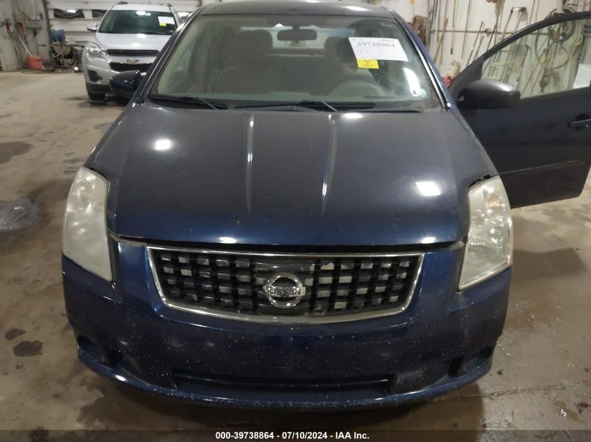 2008 Nissan Sentra 2.0 VIN: 3N1AB61E48L635302 Lot: 39738864