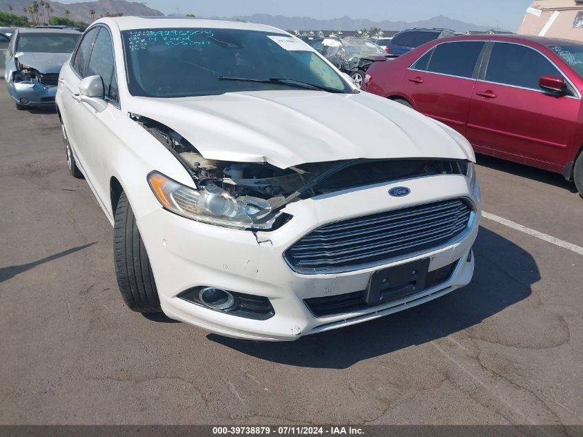 2014 FORD FUSION TITANIUM - 3FA6P0K98ER194680