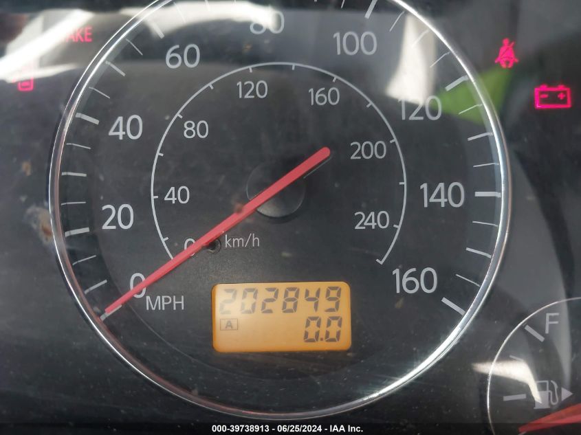 2005 Infiniti Fx35 VIN: JNRAS08U85X103896 Lot: 39738913