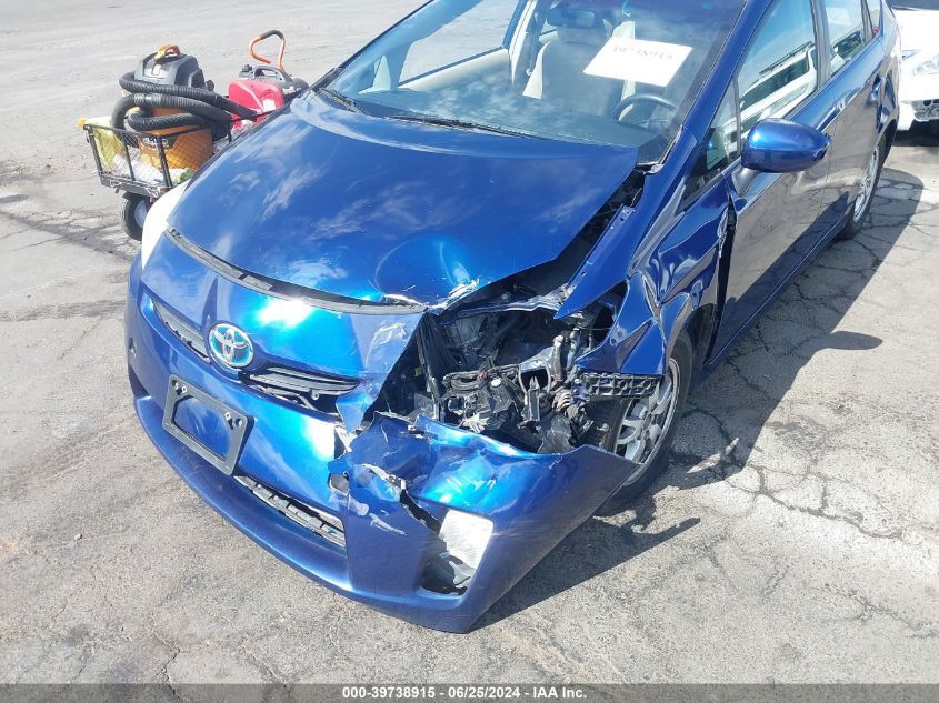 2011 Toyota Prius Three VIN: JTDKN3DU4B0262390 Lot: 39738915