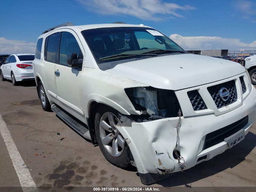 2013 Nissan Armada Sv VIN: 5N1AA0NC0DN608853 Lot: 39738916