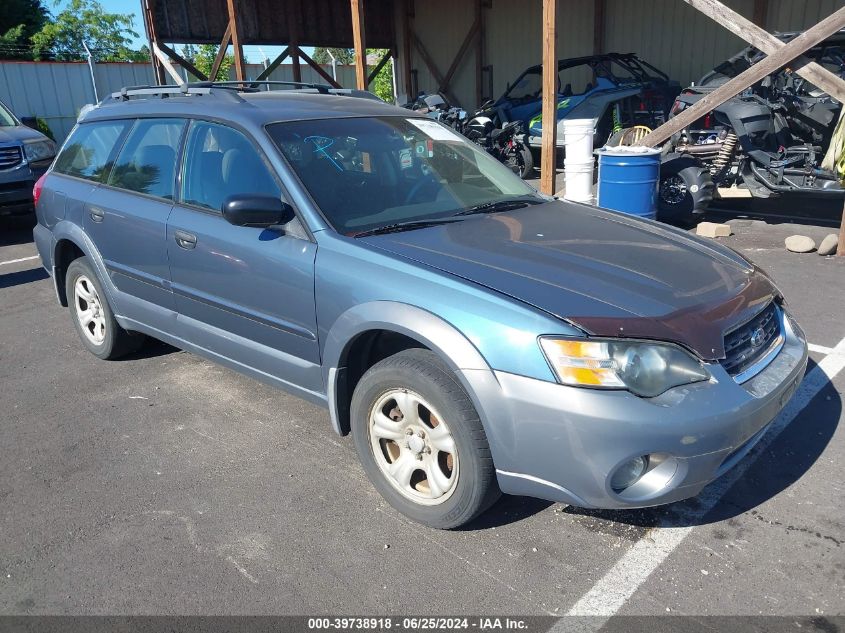 2005 Subaru Outback 2.5I