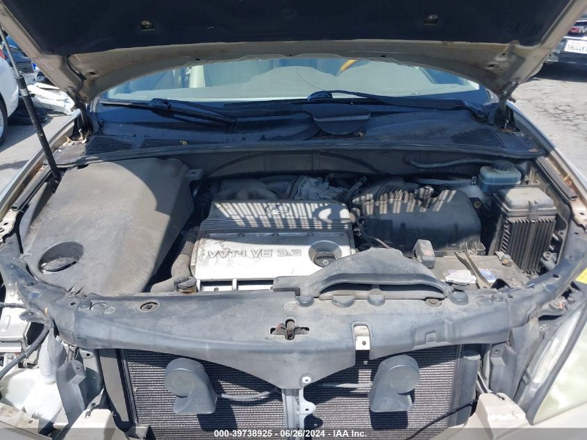 2005 Lexus Rx 330 VIN: JTJGA31U350053570 Lot: 39738925