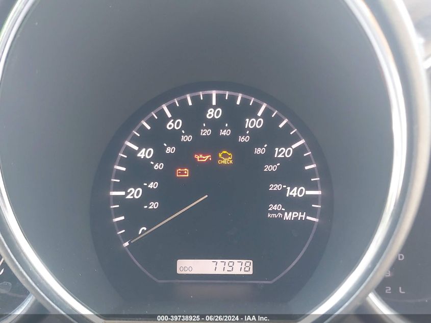 2005 Lexus Rx 330 VIN: JTJGA31U350053570 Lot: 39738925