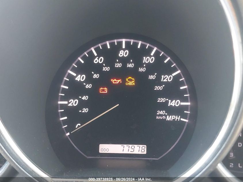 2005 Lexus Rx 330 VIN: JTJGA31U350053570 Lot: 39738925