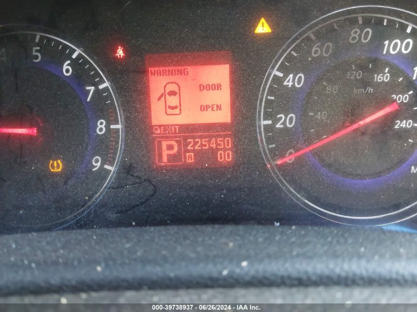 2008 Infiniti G35 Journey VIN: JNKBV61E48M218629 Lot: 39738937