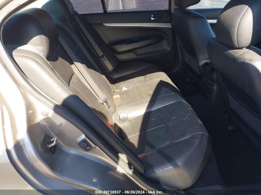 2008 Infiniti G35 Journey VIN: JNKBV61E48M218629 Lot: 39738937