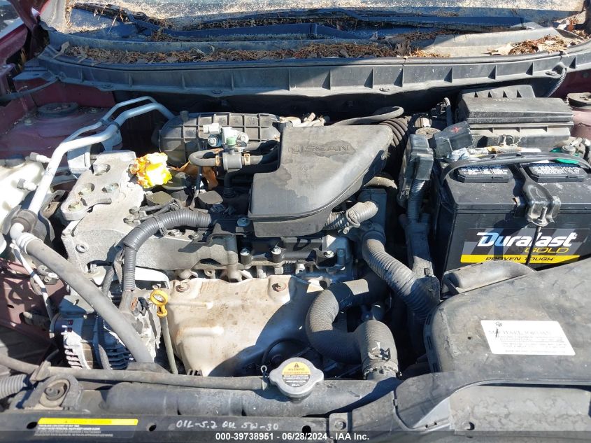 2008 Nissan Rogue Sl VIN: JN8AS58V28W132072 Lot: 39738951