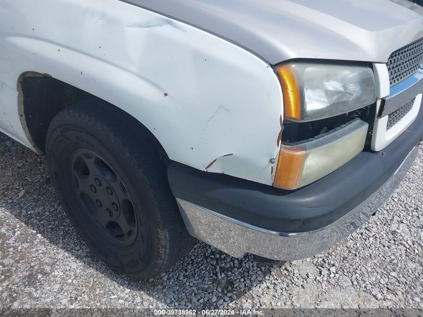 2003 Chevrolet Silverado 1500 Ls VIN: 1GCEC14V33Z250597 Lot: 39738962