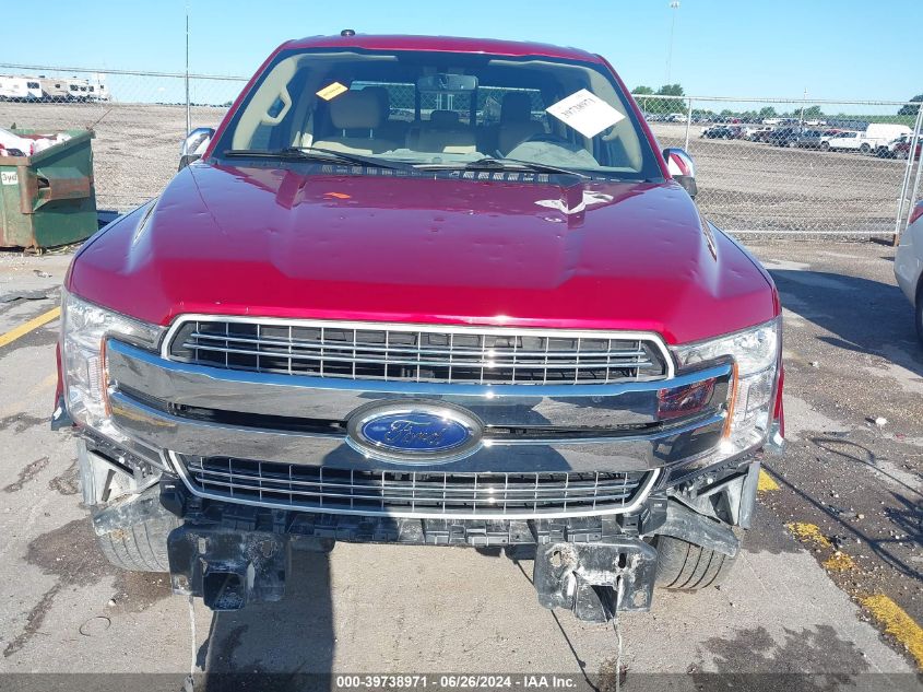 2018 Ford F-150 Supercrew VIN: 1FTEW1C55JKD53566 Lot: 39738971