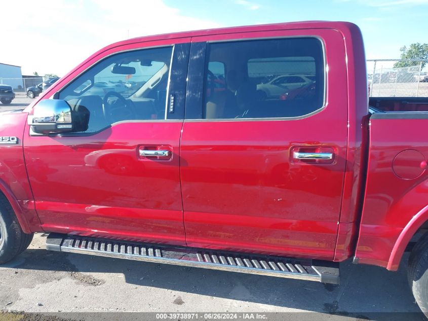 2018 Ford F-150 Supercrew VIN: 1FTEW1C55JKD53566 Lot: 39738971