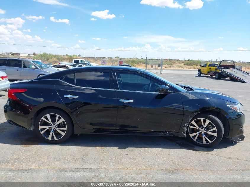 2016 Nissan Maxima 3.5S/Sv/Sl/Sr/Plat VIN: 1N4AA6AP5GC445803 Lot: 39738974
