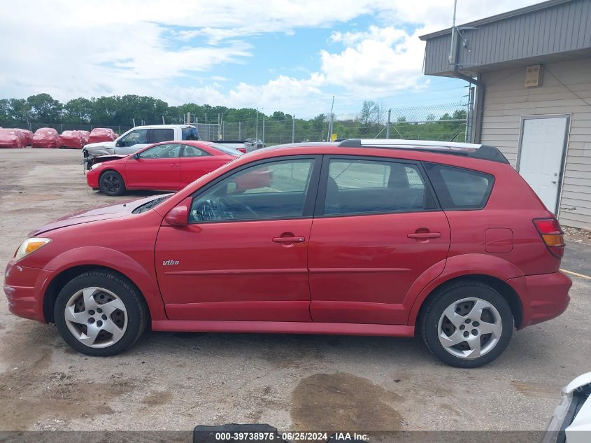 2007 Pontiac Vibe VIN: 5Y2SL65847Z405687 Lot: 39738975