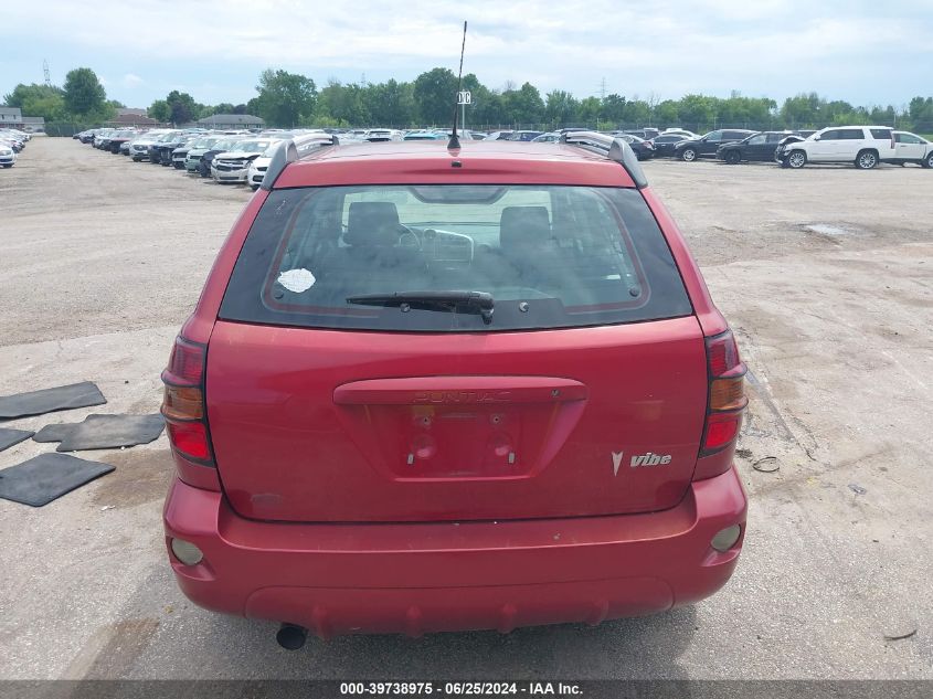 2007 Pontiac Vibe VIN: 5Y2SL65847Z405687 Lot: 39738975
