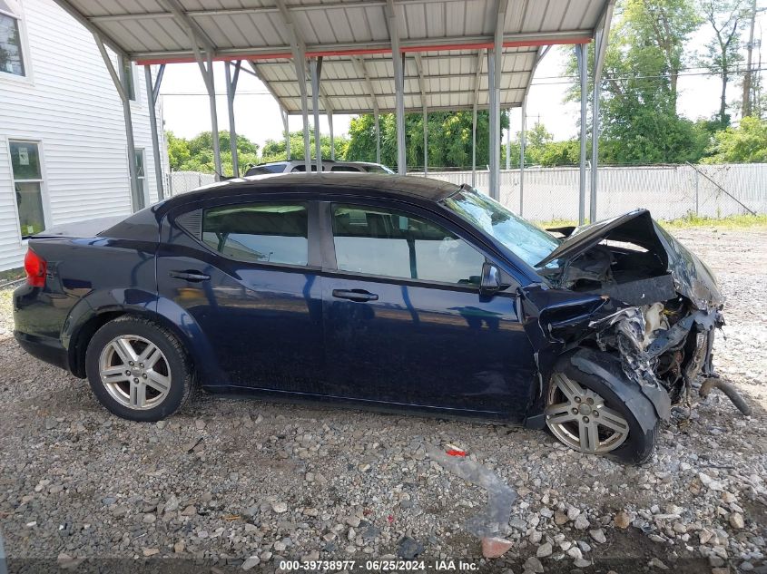 2012 Dodge Avenger Sxt VIN: 1C3CDZCB1CN151489 Lot: 39738977