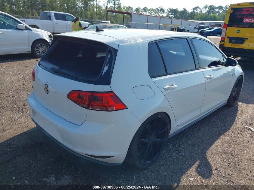 2015 Volkswagen Gti VIN: 3VW4T7AU9FM002108 Lot: 39738986