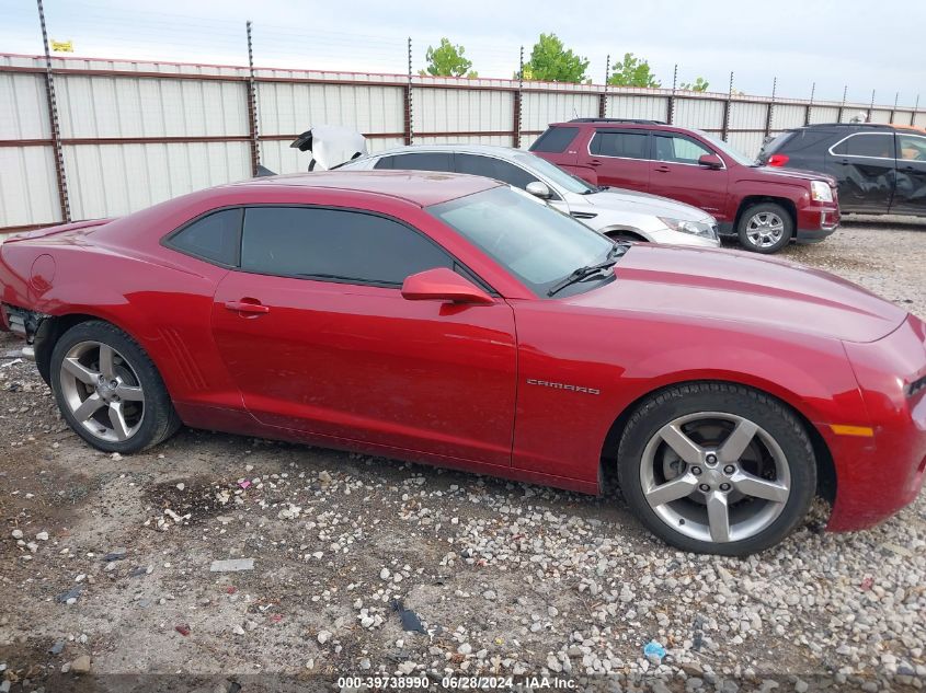 2013 CHEVROLET CAMARO 1LT - 2G1FB1E33D9120165