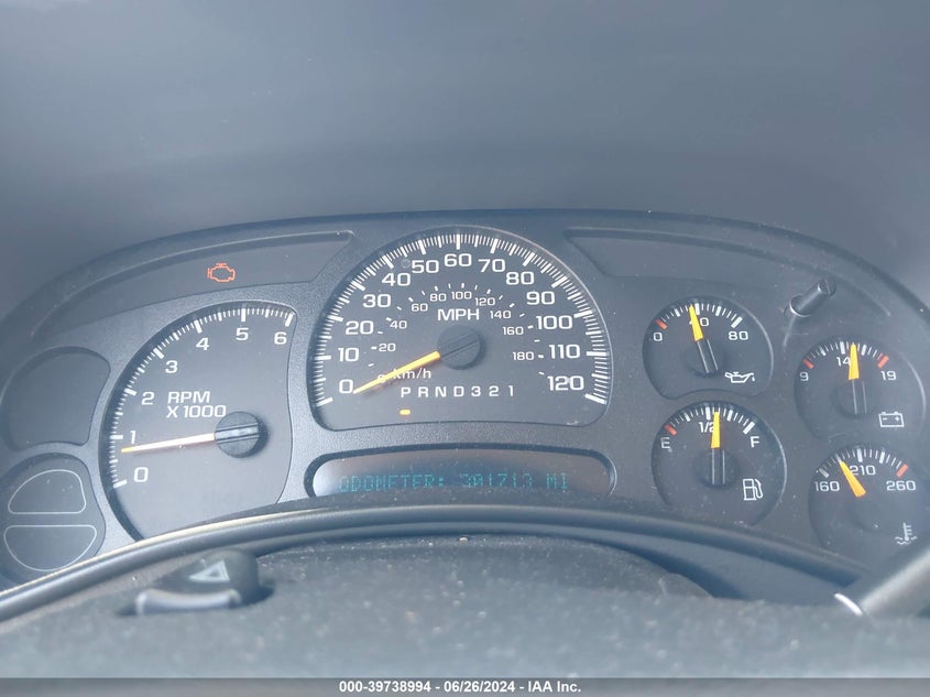 2006 Chevrolet Silverado 1500 Ls VIN: 2GCEC13VX61227638 Lot: 39738994