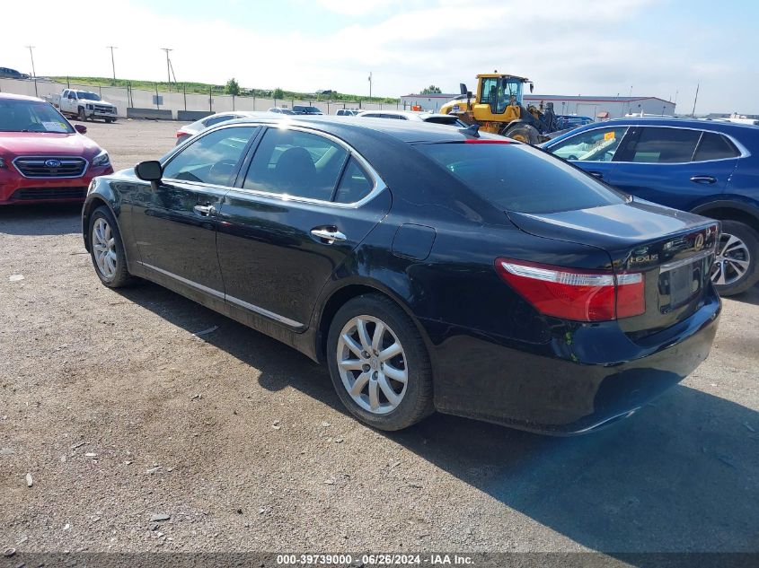 2007 Lexus Ls 460 L VIN: JTHGL46F975004231 Lot: 39739000