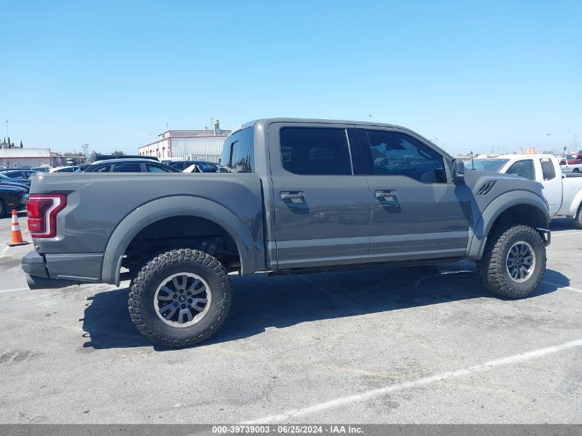 2018 Ford F-150 Raptor VIN: 1FTFW1RG5JFA14506 Lot: 39739003