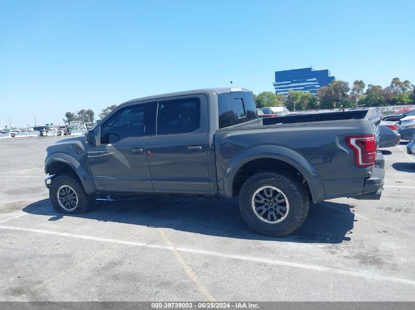 2018 Ford F-150 Raptor VIN: 1FTFW1RG5JFA14506 Lot: 39739003