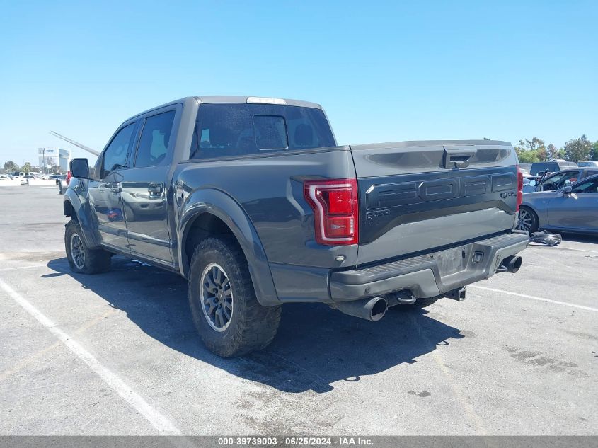 2018 Ford F-150 Raptor VIN: 1FTFW1RG5JFA14506 Lot: 39739003