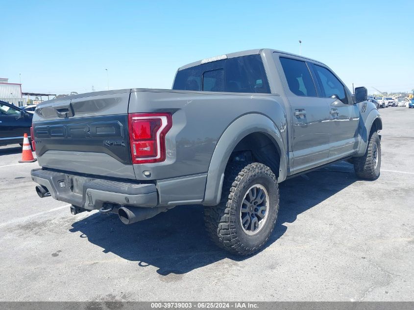 2018 Ford F-150 Raptor VIN: 1FTFW1RG5JFA14506 Lot: 39739003