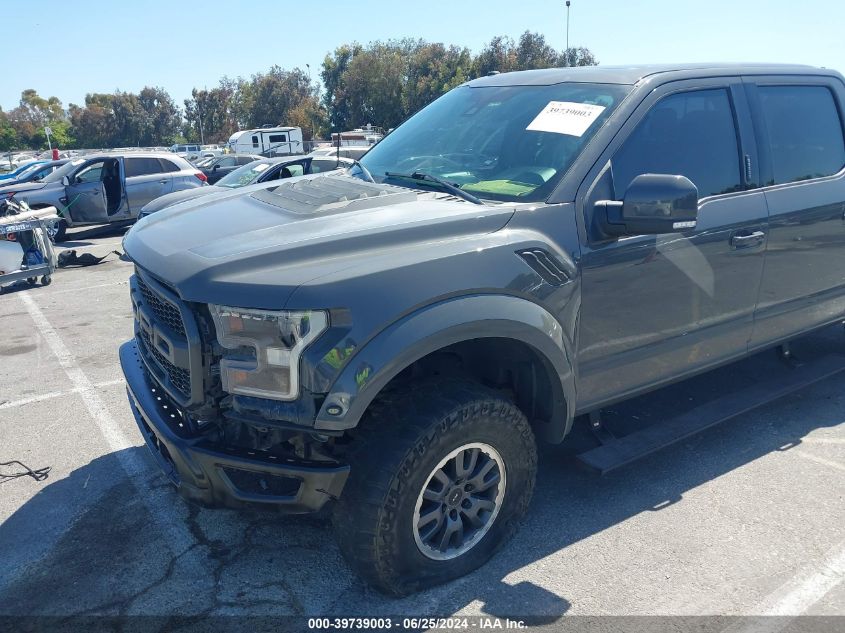 2018 Ford F-150 Raptor VIN: 1FTFW1RG5JFA14506 Lot: 39739003