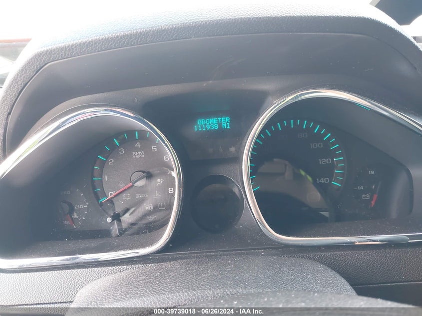 2010 Chevrolet Traverse Lt VIN: 1GNLVGED5AS109831 Lot: 39739018