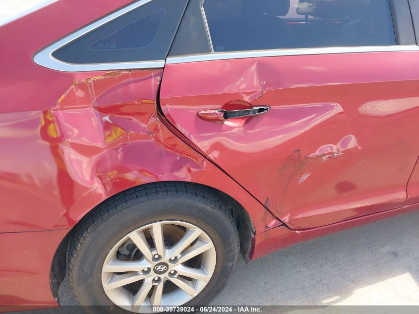2016 Hyundai Sonata VIN: 5NPE24AF8GH395830 Lot: 39739024