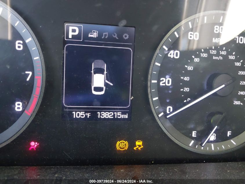 2016 Hyundai Sonata VIN: 5NPE24AF8GH395830 Lot: 39739024