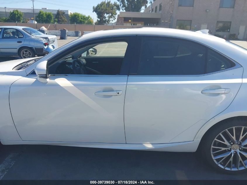 2014 Lexus Is 250 VIN: JTHBF1D23E5030725 Lot: 39739030