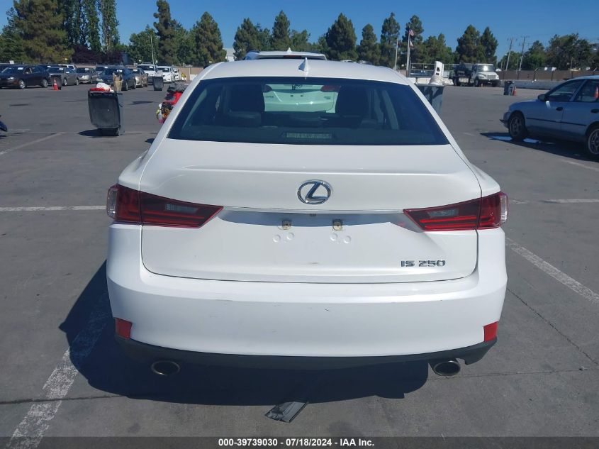 2014 Lexus Is 250 VIN: JTHBF1D23E5030725 Lot: 39739030