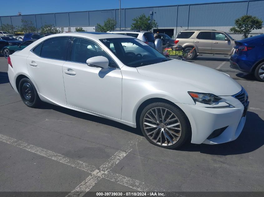 2014 Lexus Is 250 VIN: JTHBF1D23E5030725 Lot: 39739030