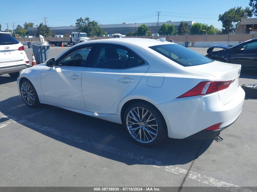 2014 Lexus Is 250 VIN: JTHBF1D23E5030725 Lot: 39739030