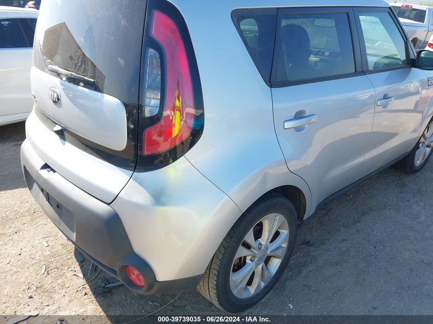 2014 Kia Soul + VIN: KNDJP3A5XE7702157 Lot: 39739035