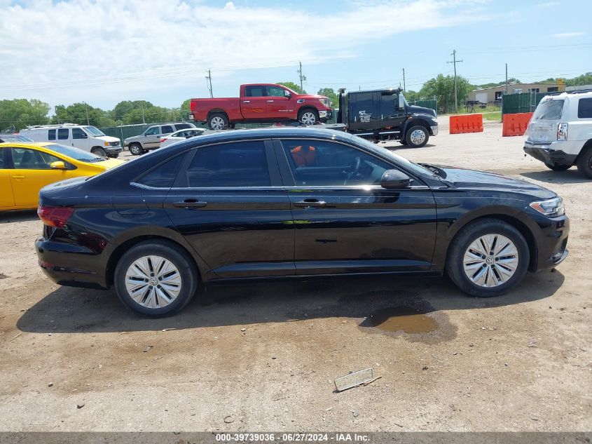 2019 Volkswagen Jetta 1.4T R-Line/1.4T S/1.4T Se VIN: 3VWC57BU8KM158431 Lot: 39739036