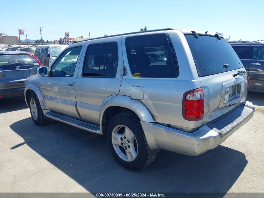2002 Infiniti Qx4 Luxury VIN: JNRDR09X82W211888 Lot: 39739039