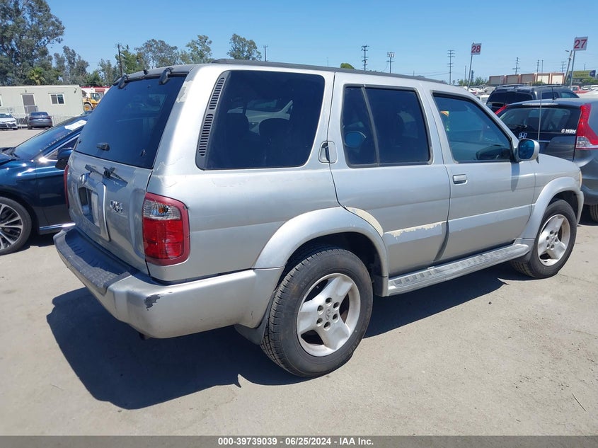 2002 Infiniti Qx4 Luxury VIN: JNRDR09X82W211888 Lot: 39739039