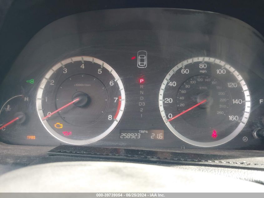 2009 Honda Accord Lxp VIN: 1HGCP26409A098406 Lot: 39739054