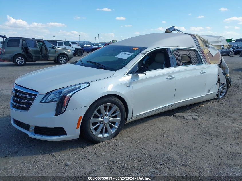 2018 Cadillac Xts B9Q Coachbuilder Funeral Coach VIN: 2GEXG7U37J9500565 Lot: 39739059