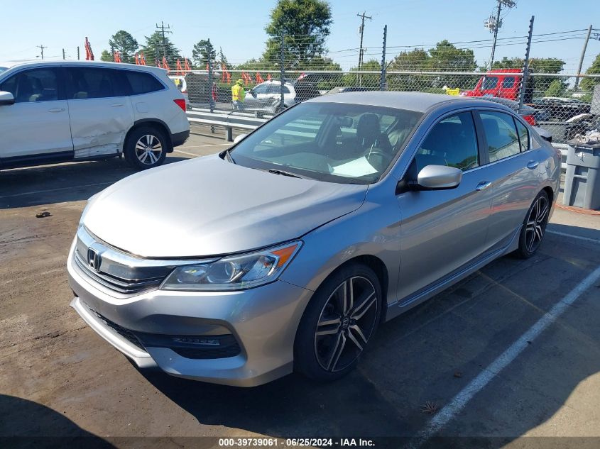 1HGCR2F51GA110062 2016 HONDA ACCORD - Image 2