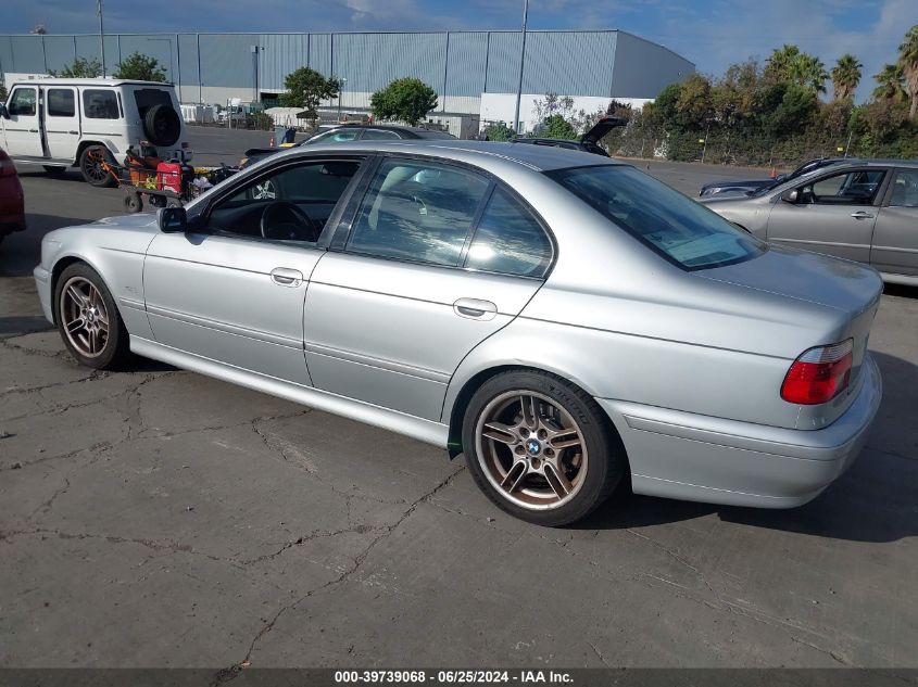 2001 BMW 540Ia VIN: WBADN63421GM70086 Lot: 39739068