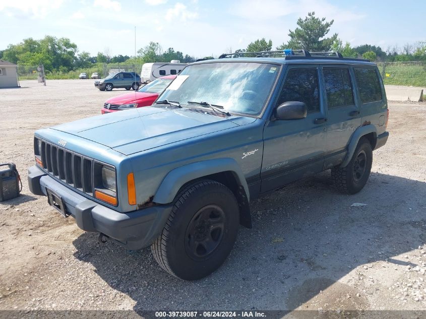 1998 Jeep Cherokee Classic/Sport VIN: 1J4FJ68S1WL216232 Lot: 39739087