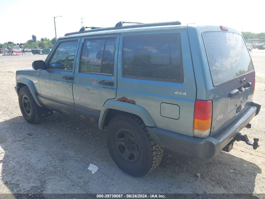 1998 Jeep Cherokee Classic/Sport VIN: 1J4FJ68S1WL216232 Lot: 39739087